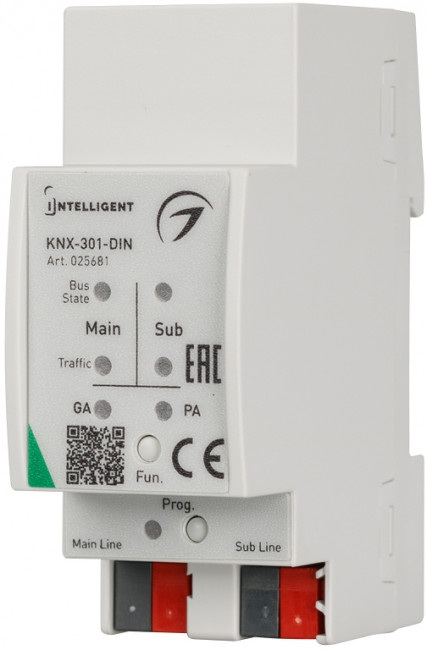 INTELLIGENT Шинный соединитель KNX-301-DIN (BUS) (Arlight) 025681