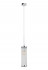 Светильник подвесной Crystal Lux TADEO SP1 D100 CHROME/TRANSPARENTE