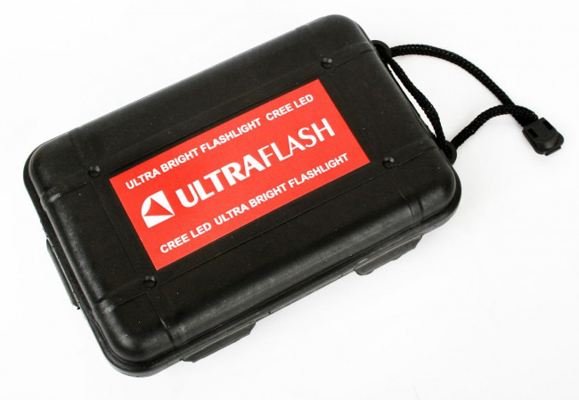 Ручной светодиодный фонарь Ultraflash Accu Profi аккумуляторный 130х36 80 лм E145 12352