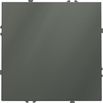 Проходной переключатель одноклавишный (титан) Voltum S70 VLS010306