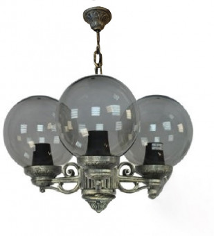 Уличный светильник IP55 подвесной Fumagalli GLOBE 250 G25.120.S30.BZF1R