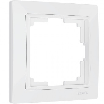 Рамка на 1 пост Snabb basic (белый) Werkel W0012001 (a051303) Рамка на 1 пост Snabb basic (белый) Werkel W0012001 (a051303)