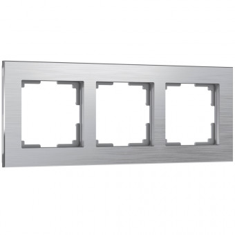 Рамка на 3 поста Aluminium (алюминий) Werkel W0031706 (a050950) Рамка на 3 поста Aluminium (алюминий) Werkel W0031706 (a050950)