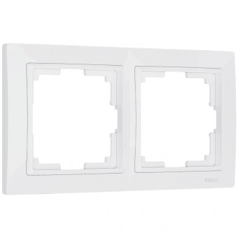 Рамка на 2 поста Snabb basic (белый) Werkel W0022001 (a051305) Рамка на 2 поста Snabb basic (белый) Werkel W0022001 (a051305)