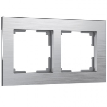 Рамка на 2 поста Aluminium (алюминий) Werkel W0021706 (a050957) Рамка на 2 поста Aluminium (алюминий) Werkel W0021706 (a050957)