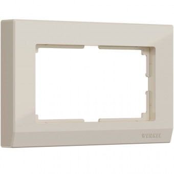 Рамка для двойной розетки Stark (слоновая кость) Werkel W0081803 (a050906) Рамка для двойной розетки Stark (слоновая кость) Werkel W0081803 (a050906)