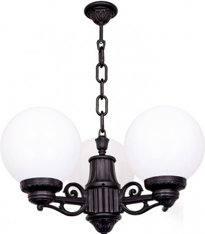 Уличный светильник IP55 подвесной Fumagalli GLOBE 250 G25.120.S30.AYF1R