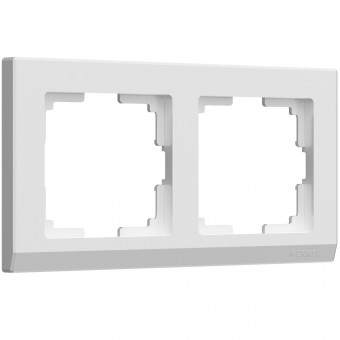 Рамка на 2 поста Stark (белый) Werkel W0021801 (a050904) Рамка на 2 поста Stark (белый) Werkel W0021801 (a050904)