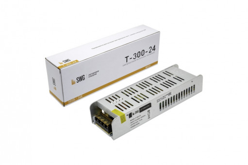 Блок питания 220V компактный SWG T-300-24