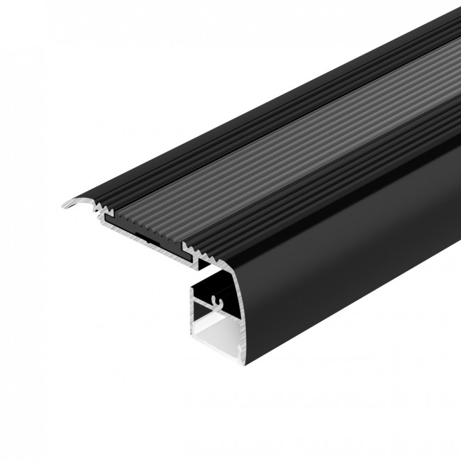 Профиль STAIR-W65-2000 ANOD BLACK Arlight 045663