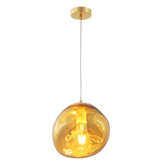 Светильник подвесной Crystal Lux MALAGA SP1 D200 GOLD