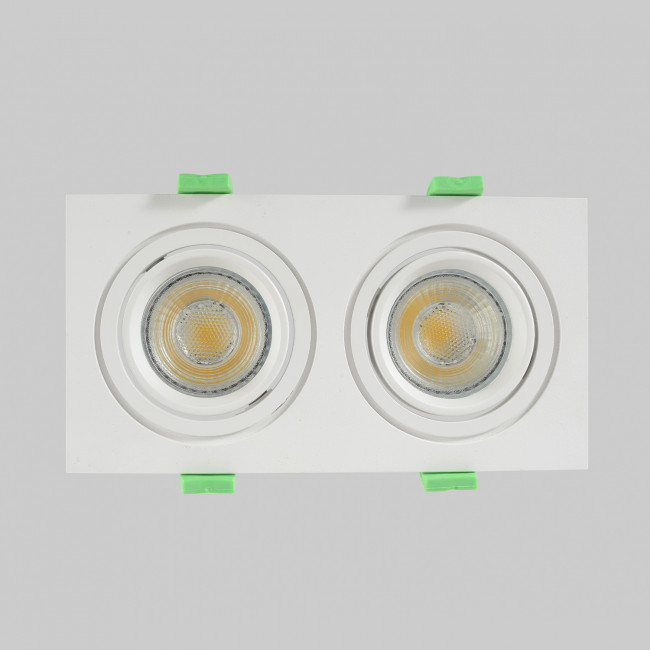 Светильник встроенный Crystal Lux CLT 002C2 WH V2