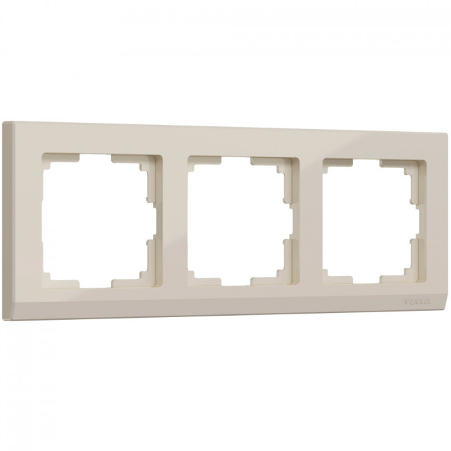 Рамка на 3 поста Stark (слоновая кость) Werkel W0031803 (a050910)