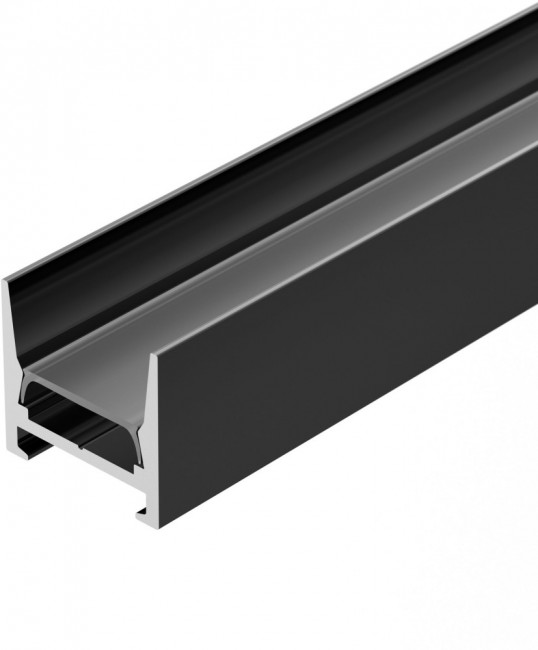 Профиль MIC-H-COMFY-2000 ANOD BLACK (Arlight, Алюминий) 029847