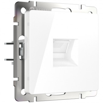 Телефонная розетка RJ-11 (белый) Werkel W1182001 (a051123) Телефонная розетка RJ-11 (белый) Werkel W1182001 (a051123)