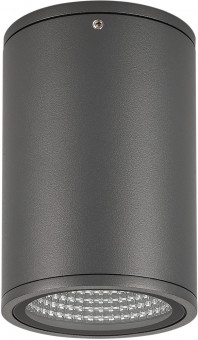 Уличный потолочный светильник светодиодный защищенный LGD-FORMA-SURFACE-R90-12W Day4000 (GR, 44 deg, 230V) (Arlight, IP54 Металл, 3 года) 032576