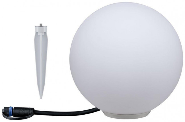 Газонная световая фигура RGBW IP65 LED Plug ZigBee Paulmann Globe 94269