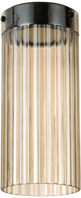 Каскадный потолочный светильник Odeon Light Pillari 5047/10LC черный/светл.янтарный/металл/стекло LED 10W 4000К 1237Лм