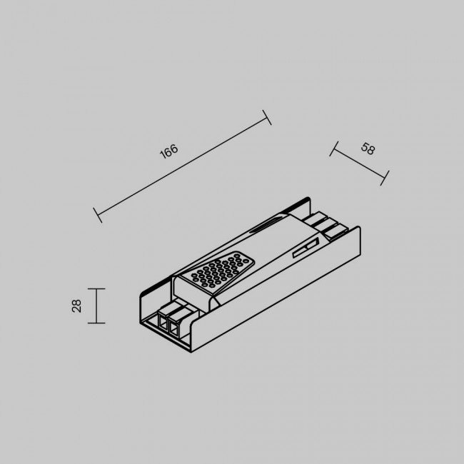 Источник напряжения PSL013 24В 150Вт IP20 Maytoni Led Strip 821007 Источник напряжения PSL013 24В 150Вт IP20 Maytoni Led Strip 821007