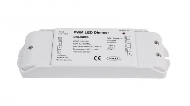 Контроллер Deko-Light DALI PWM Dimmer CV 4CH, 12/24V, 5A/Channel 843010 Контроллер Deko-Light DALI PWM Dimmer CV 4CH, 12/24V, 5A/Channel 843010