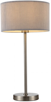 Настольная лампа Arte Lamp Mallorca A1021LT-1SS Настольная лампа Arte Lamp Mallorca A1021LT-1SS