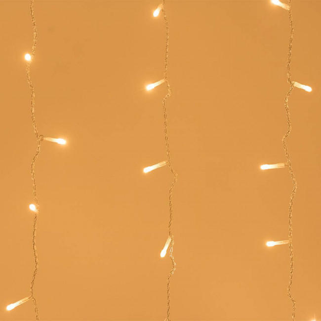 Светодиодная гирлянда Ardecoled занавес 230V теплый белый ARD-Curtain-Home-2000X2500-Clear-300Led Warm 024835