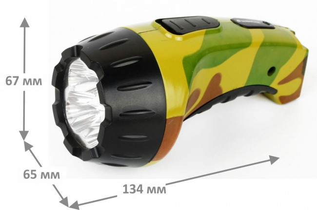 Рабочий светодиодный фонарь Ultraflash Accu Profi аккумуляторный 135х70 15 лм LED3804ML 9822