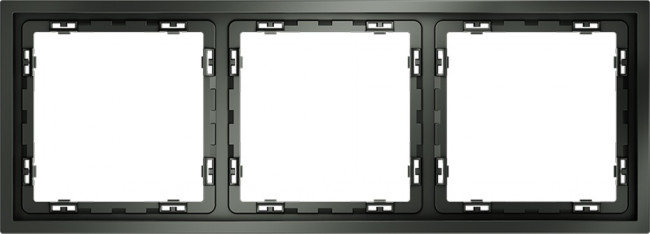 Рамка на 3 поста (титан) Voltum S70 VLS100306 Рамка на 3 поста (титан) Voltum S70 VLS100306