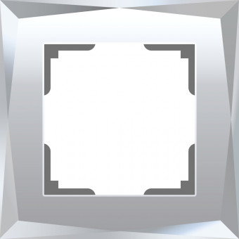 Рамка на 1 пост Diamant (зеркальный) Werkel W0011220 (a051017) Рамка на 1 пост Diamant (зеркальный) Werkel W0011220 (a051017)