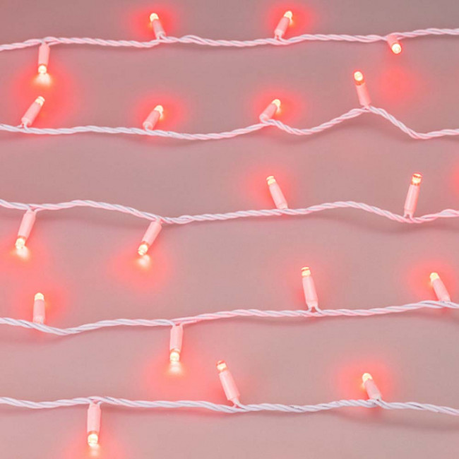 Уличная светодиодная гирлянда Ardecoled нить 230V разноцветная ARD-String-Classic-10000-White-95Led-Live RGBW-DMX 031745