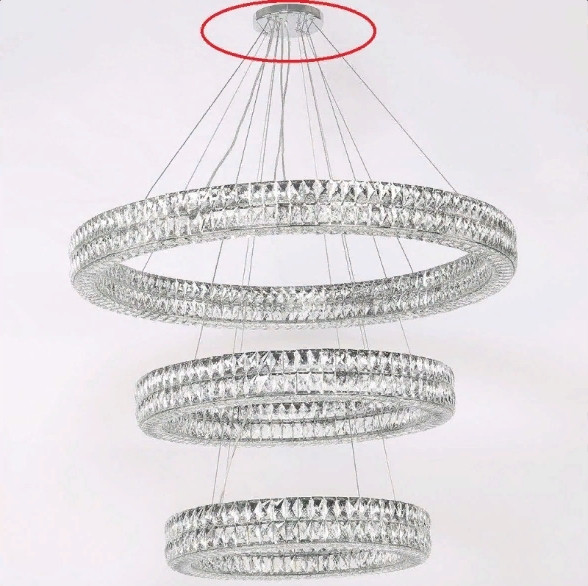Потолочная чаша для 10120/15 nickel