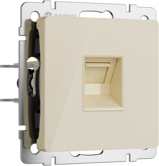 Розетка Ethernet RJ-45 (айвори акрил) Werkel W1181043 (a064064)