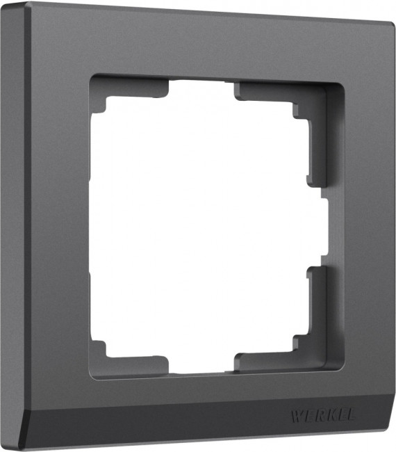 Рамка на 1 пост (графит матовый) Werkel W0011864 (a063115)