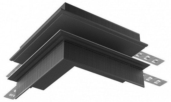 Коннектор угловой для встраиваемого магнитного шинопровода Hesby Lighting ElDeko HSBL_0064