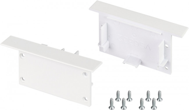 Заглушка SL-LINIA62-FS WHITE (Arlight, Пластик) 034736