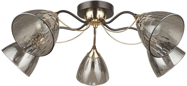 Потолочная люстра Arte Lamp Lily A4366PL-5BK