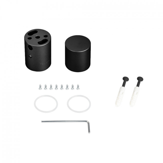 Крепление MonLIGHT-VT-CEILING-D25 Black (Arlight, Металл) 048398
