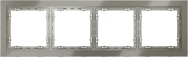 Рамка на 4 поста (шелк, стекло) Voltum S70 VLS110404 Рамка на 4 поста (шелк, стекло) Voltum S70 VLS110404