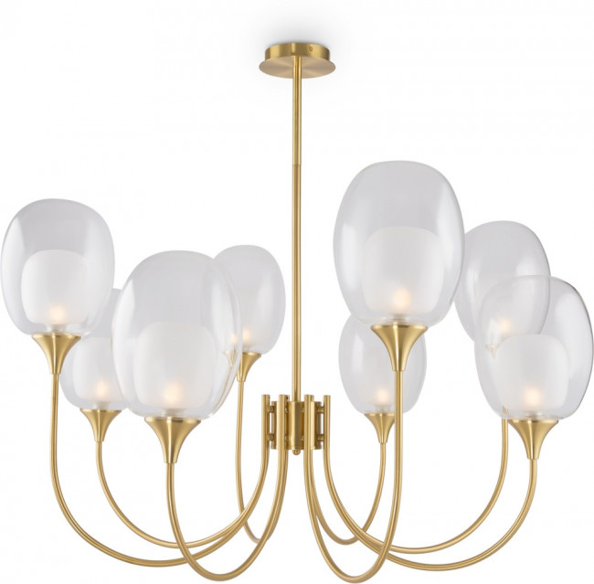Люстра потолочная на штанге Maytoni Aura MOD016PL-08BS