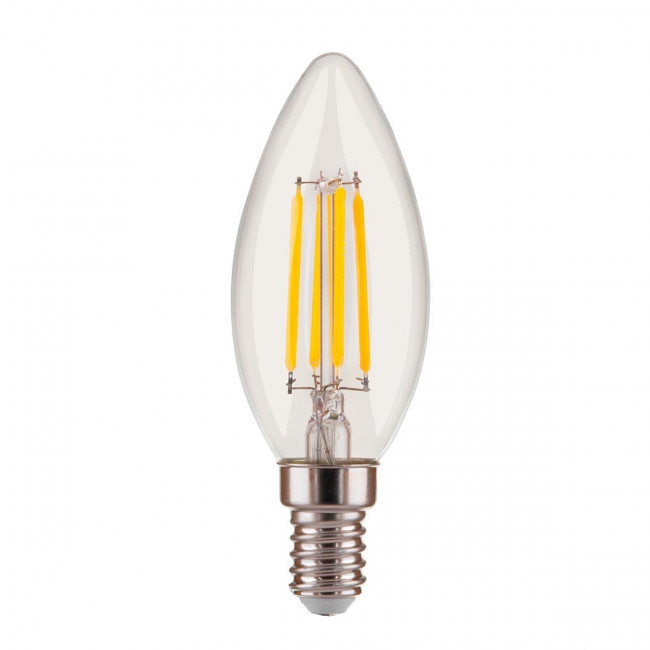 Лампа светодиодная филаментная диммируемая Elektrostandard E14 5W 4200K прозрачная a048724