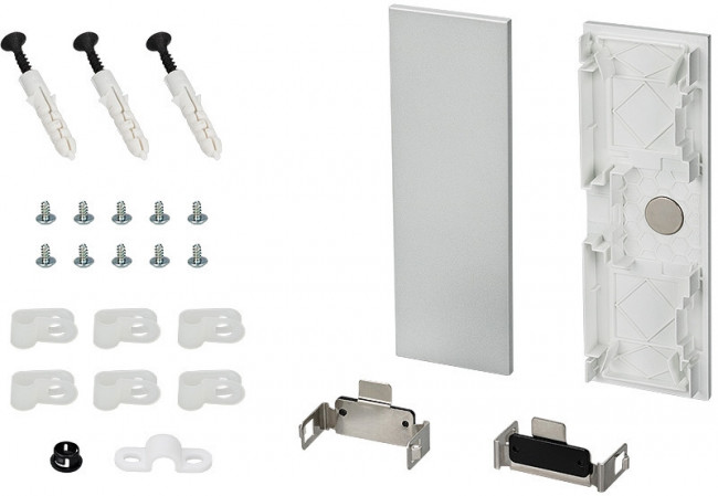 Заглушка S2-WALL-X2-H128 Silver (Arlight, Пластик) 021232