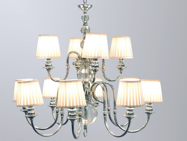 Большая люстра 3112/C Newport 3100 без абажуров
