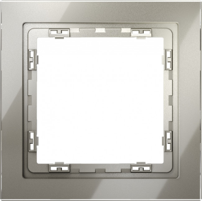 Рамка на 1 пост (шелк, стекло) Voltum S70 VLS110104
