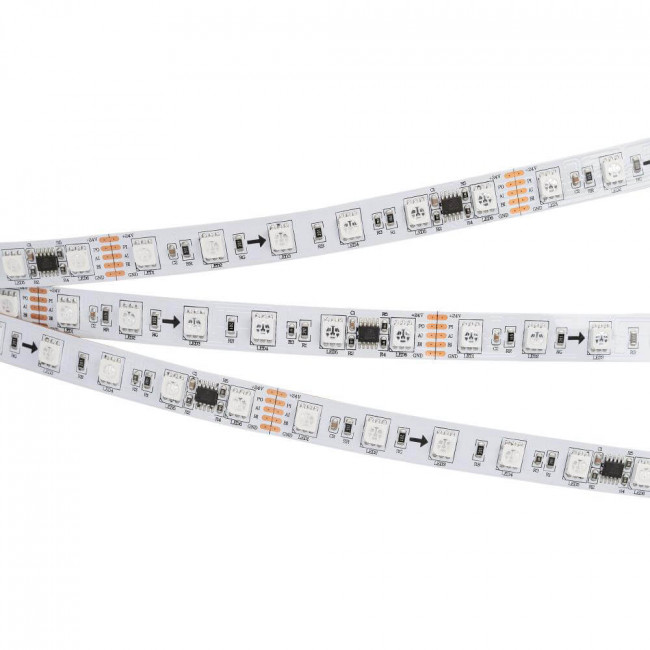 Светодиодная лента Arlight 14,4W/m 60LED/m 5060SMD RGB 5M 029435