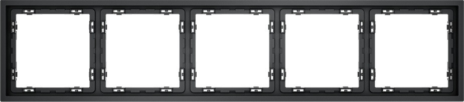 Рамка на 5 постов (графит) Voltum S70 VLS100507