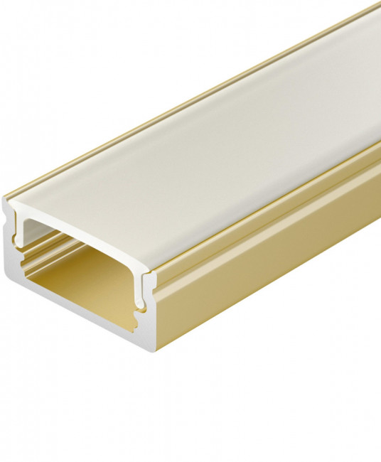 Профиль LINE-1708-2000 ANOD GOLD (Arlight, Алюминий) 039987