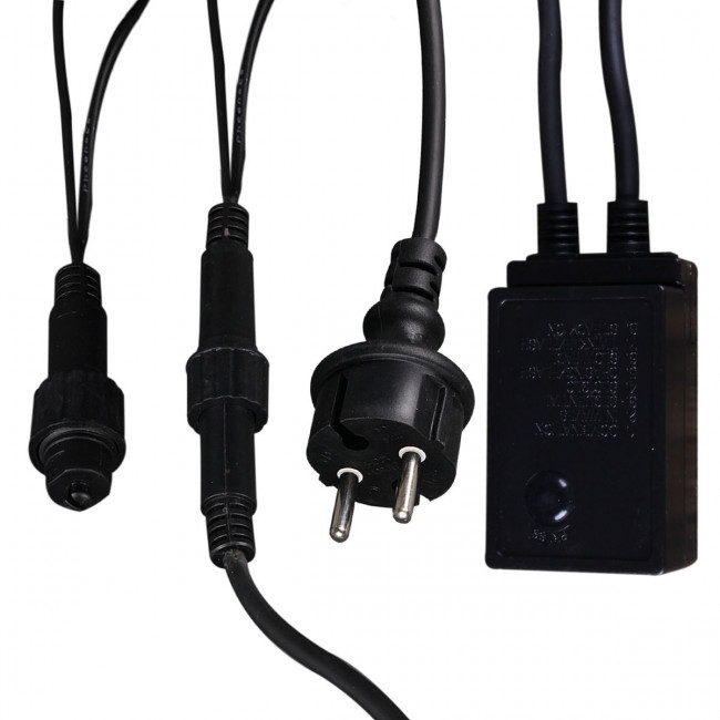 Cветодиодная гирлянда Sneha бахрома 230V синий 8 режимов A-020 LED BL