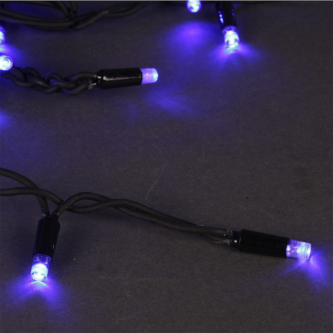 Cветодиодная гирлянда Sneha бахрома 230V синий 8 режимов A-020 LED BL