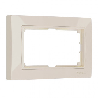 Рамка для двойной розетки Snabb basic (слоновая кость) Werkel W0082003 (a051293) Рамка для двойной розетки Snabb basic (слоновая кость) Werkel W0082003 (a051293)