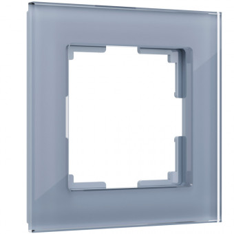 Рамка на 1 пост Favorit (серый,стекло) Werkel W0011115 (a050965) Рамка на 1 пост Favorit (серый,стекло) Werkel W0011115 (a050965)